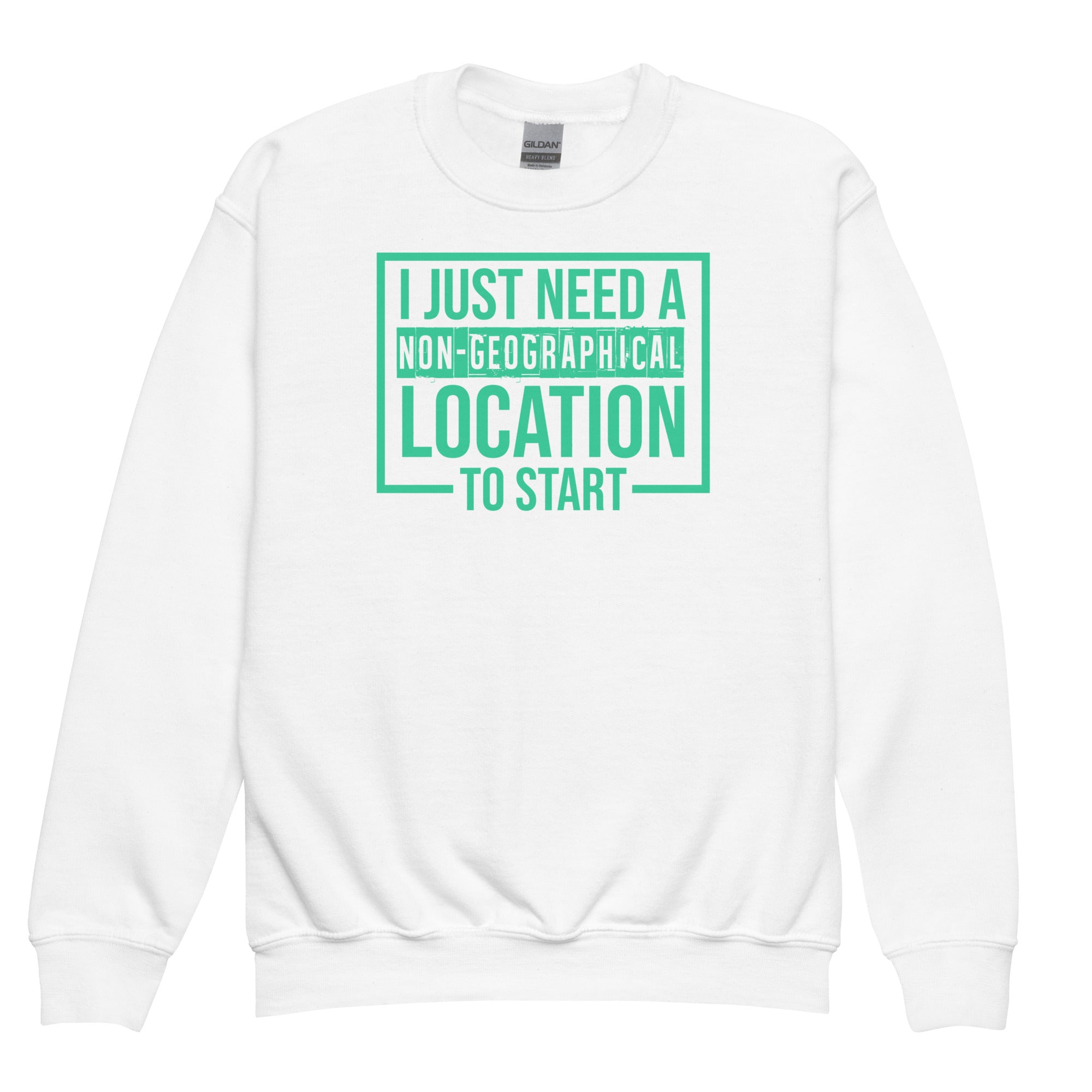 Youth crewneck sweatshirt