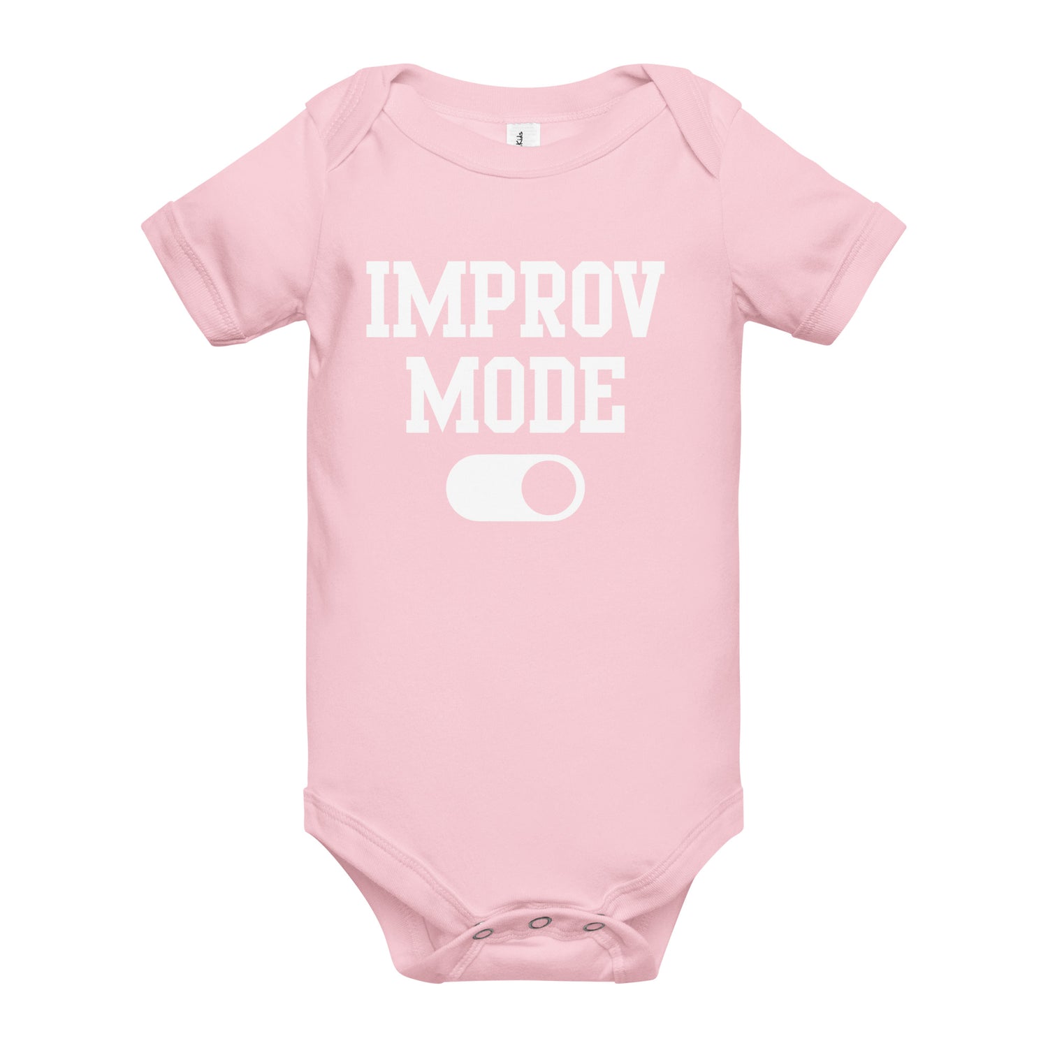 &quot;Improv Mode&quot; Baby short sleeve one piece