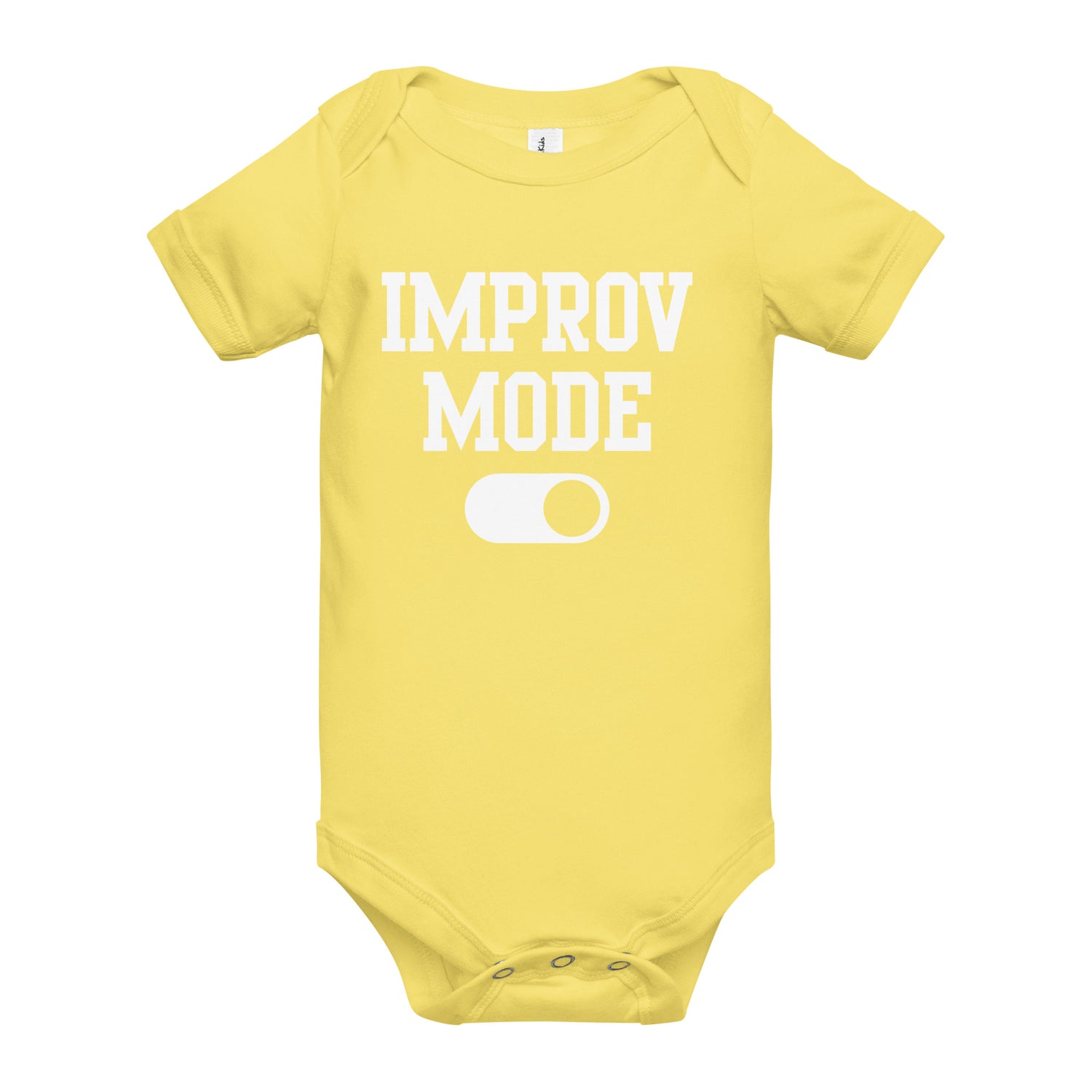 &quot;Improv Mode&quot; Baby short sleeve one piece
