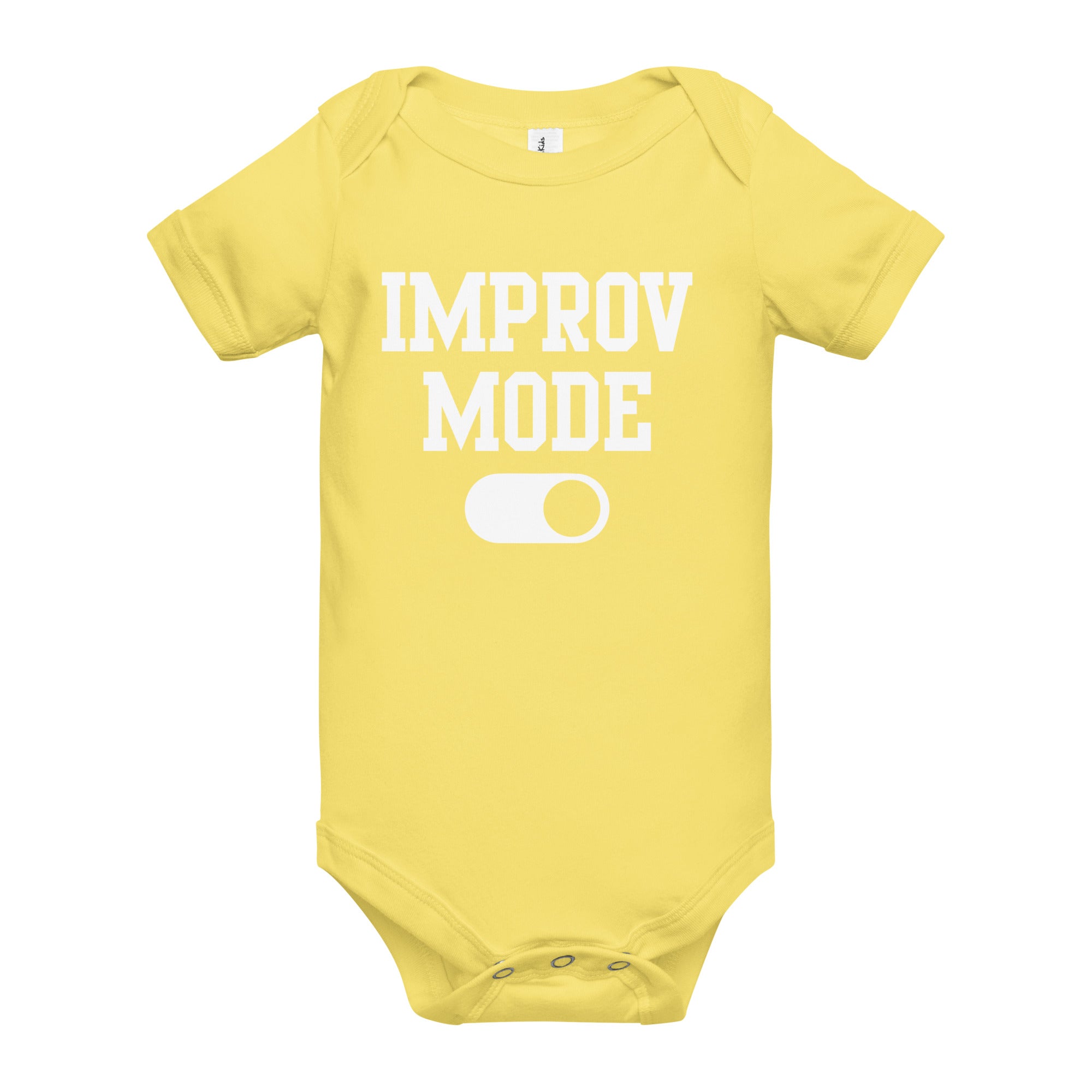 &quot;Improv Mode&quot; Baby short sleeve one piece