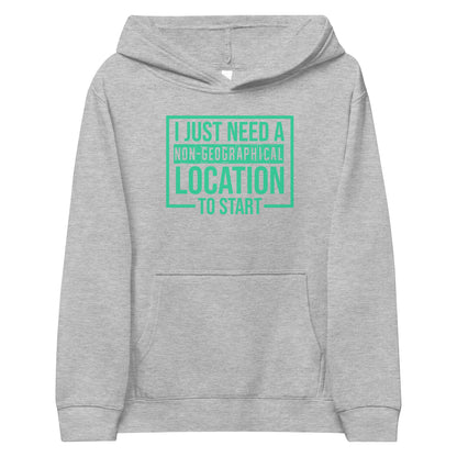 Kids fleece hoodie