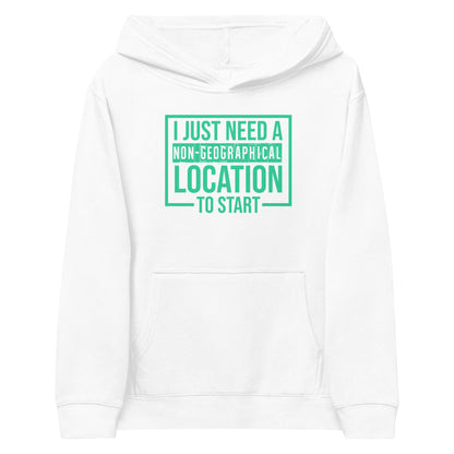 Kids fleece hoodie