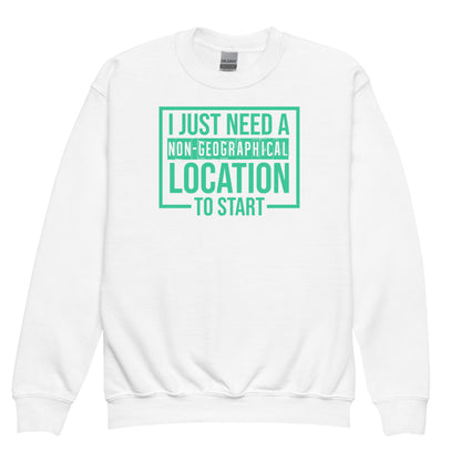 Youth crewneck sweatshirt